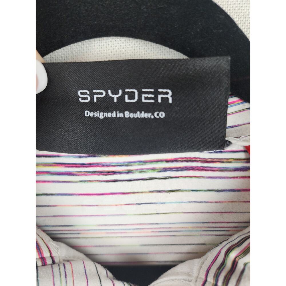 Spyder Top Womens S workout 1/2 zip Athletic gym workout Yoga athlesure - Picture 4 of 11